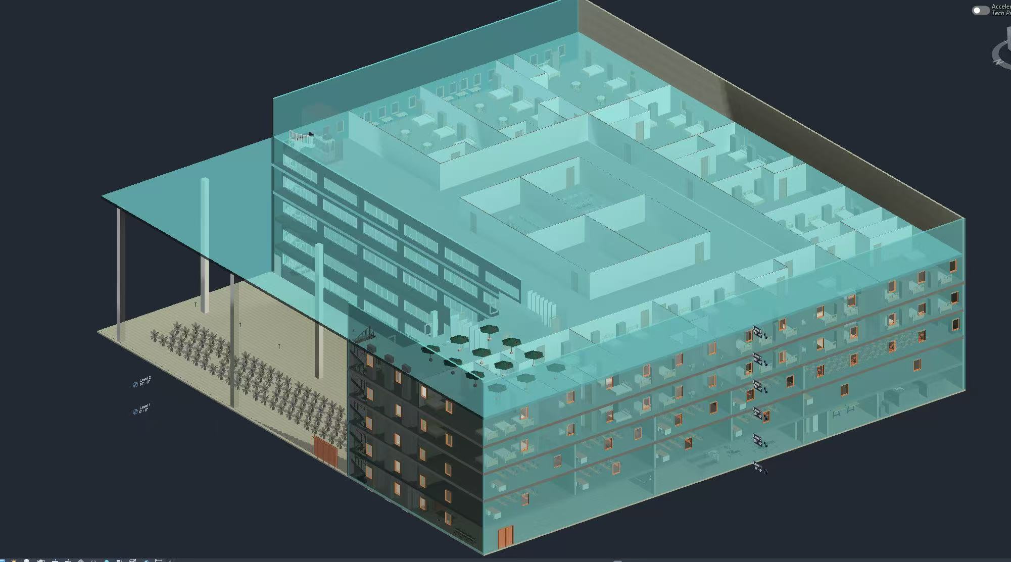 Revit building redesign